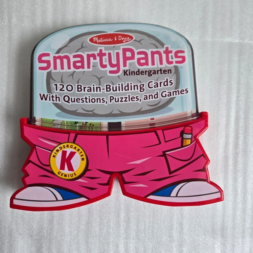 Melissa & Doug Smarty Pants Kindergarten Kids OS Pink educational Brain Cards